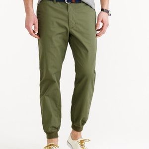J. Crew stadium pant in army green